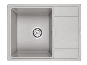 Мойка FLUGEN 50-650, IT-GRANIT, PM216550-GR, серый, 650х500 мм, Paulmark