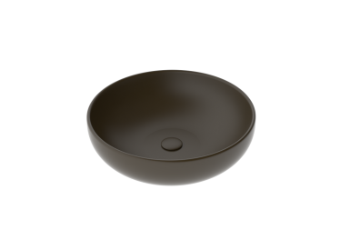 EASY раковина накладная круглая 45см кофейный матовый EALAVRO45018