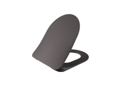 CREAVIT FREE Унитаз подвесной безободковый с биде АНТРАЦИТ