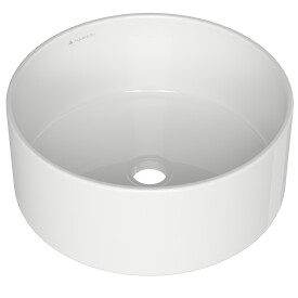 AQD ESPIRAL Раковина накладная круглая D400, белый глянцевый, , (1 шт)
